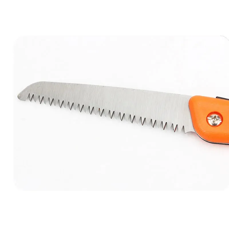 1pc Folding Hand Saw Gardening Camping Outdoor Professional Pruning Folding Saws Razor Tooth Sharp Blade Solid Non-Slip Grip