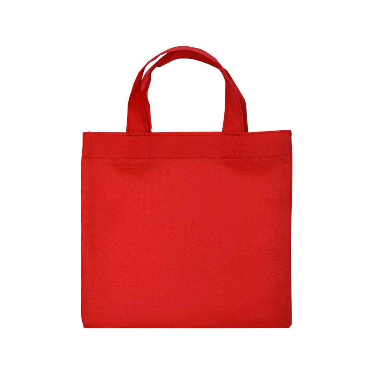 Assorted Color Square Fabric Bags with Handles