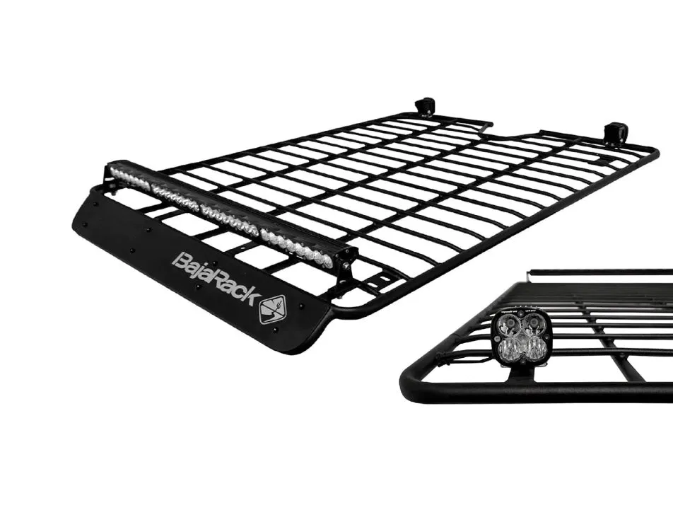 BajaRack Utility Flat Rack W/ SPY Light System For FJ Cruiser 2007-2017