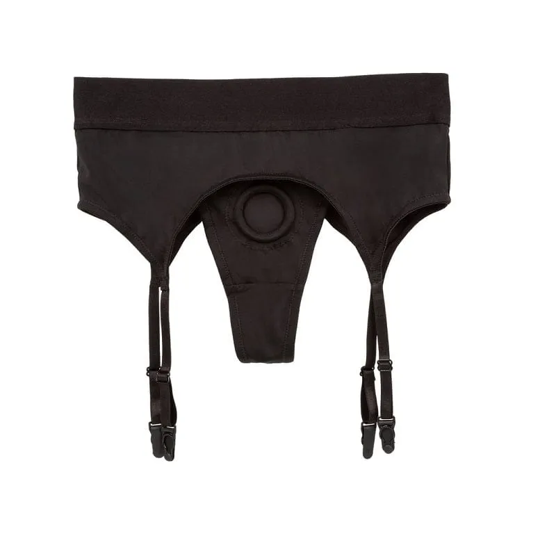 Calexotics Boundless Thong with Garter Small/Medium