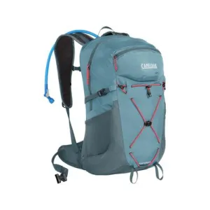 CamelBak Fourteener 24 Hydration Pack Smoke Blue/Fiery Coral One Size 2865301000