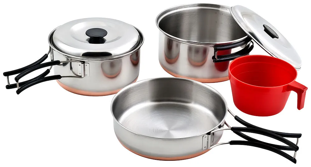 Chinook Ridgeline Stainless Steel Single Cookset