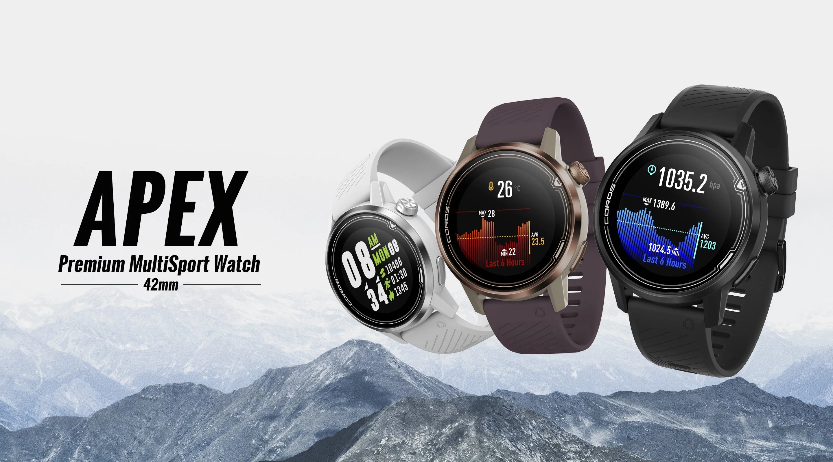 Coros Apex Premium Multisport GPS Watch