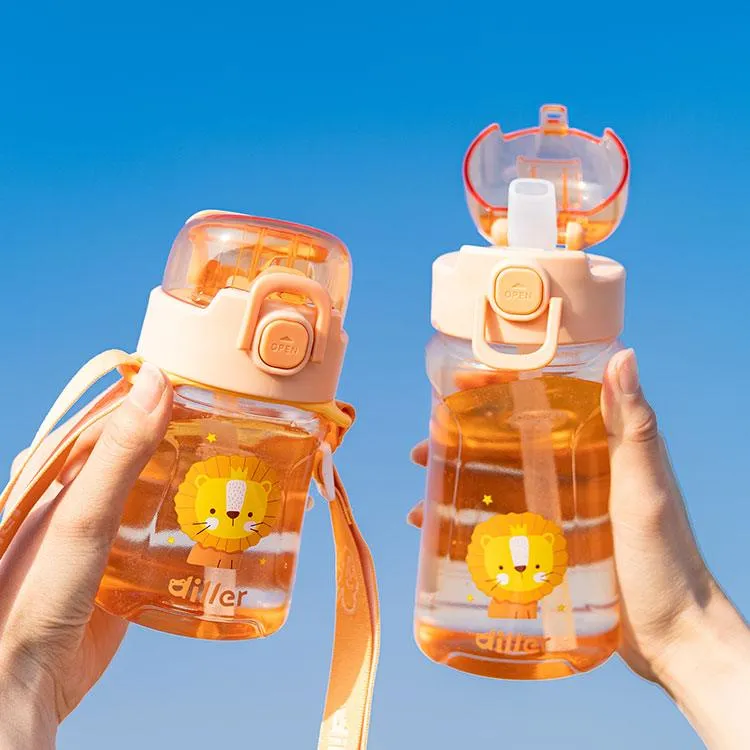 Cute Animal Water Bottle - 550 ML