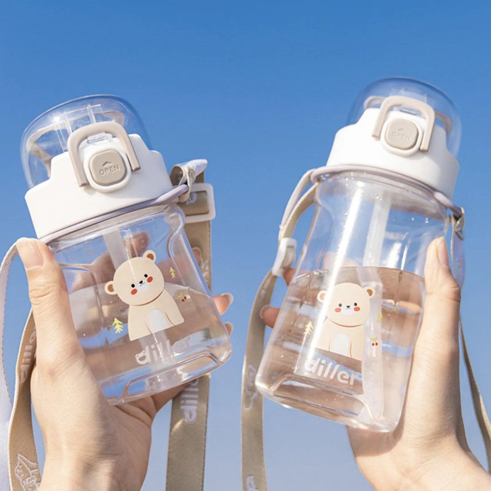 Cute Animal Water Bottle - 550 ML