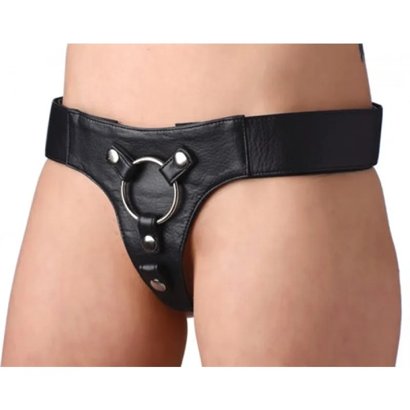 Domina Adjustable Wide Band Strap on Harness