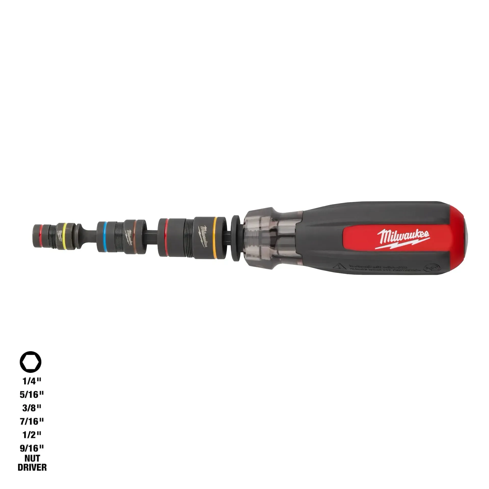 Driver - Milwaukee Multi-Nut Driver W/ SHOCKWAVE Impact Duty™ (flip) Magnetic Nut Drivers, 48-22-2921