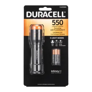 Duracell Aluminium Focusing Flashlight - 550lm