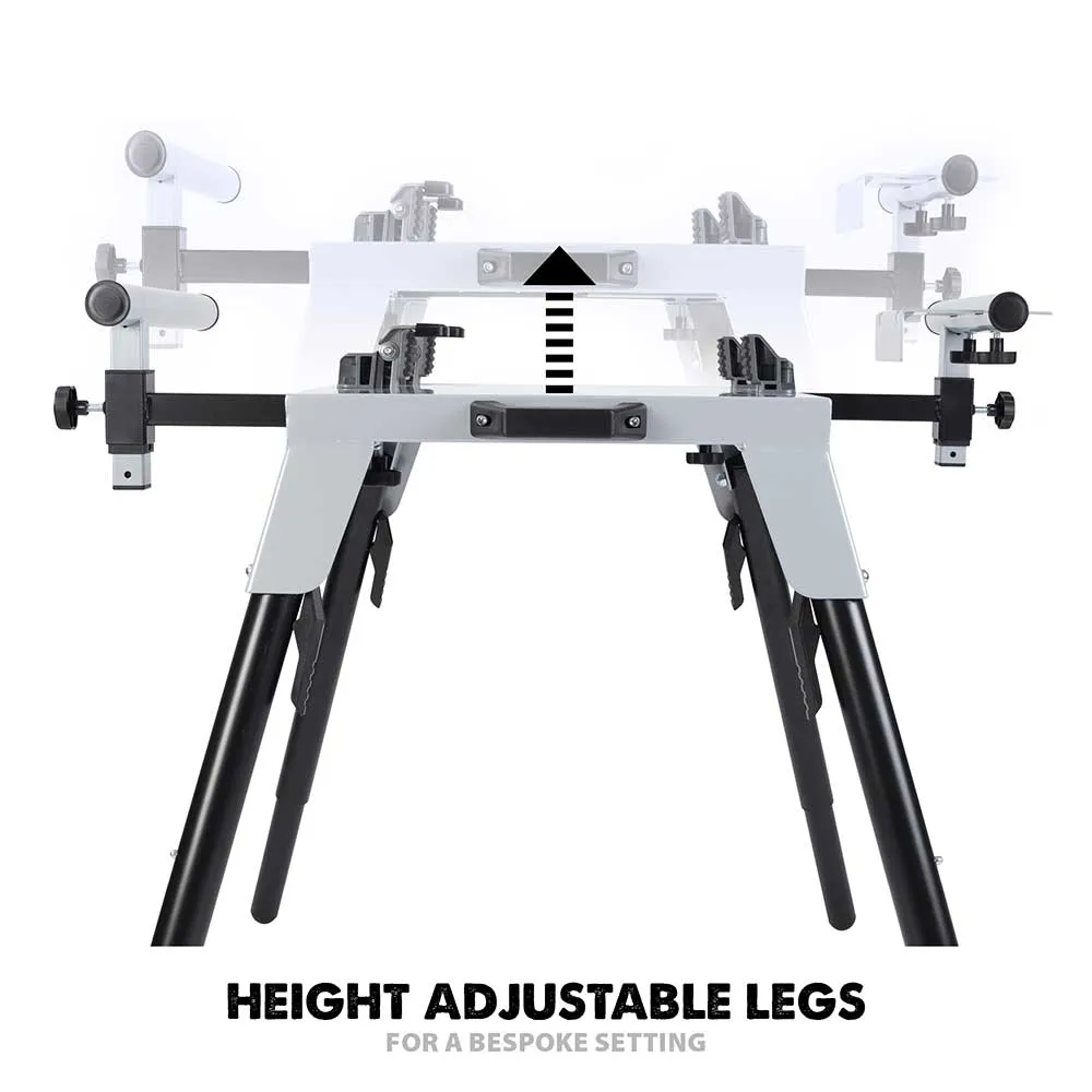 Evolution S355CPS 355mm Metal Cutting Chop Saw  Extra Blade   Chop Saw Stand Bundle