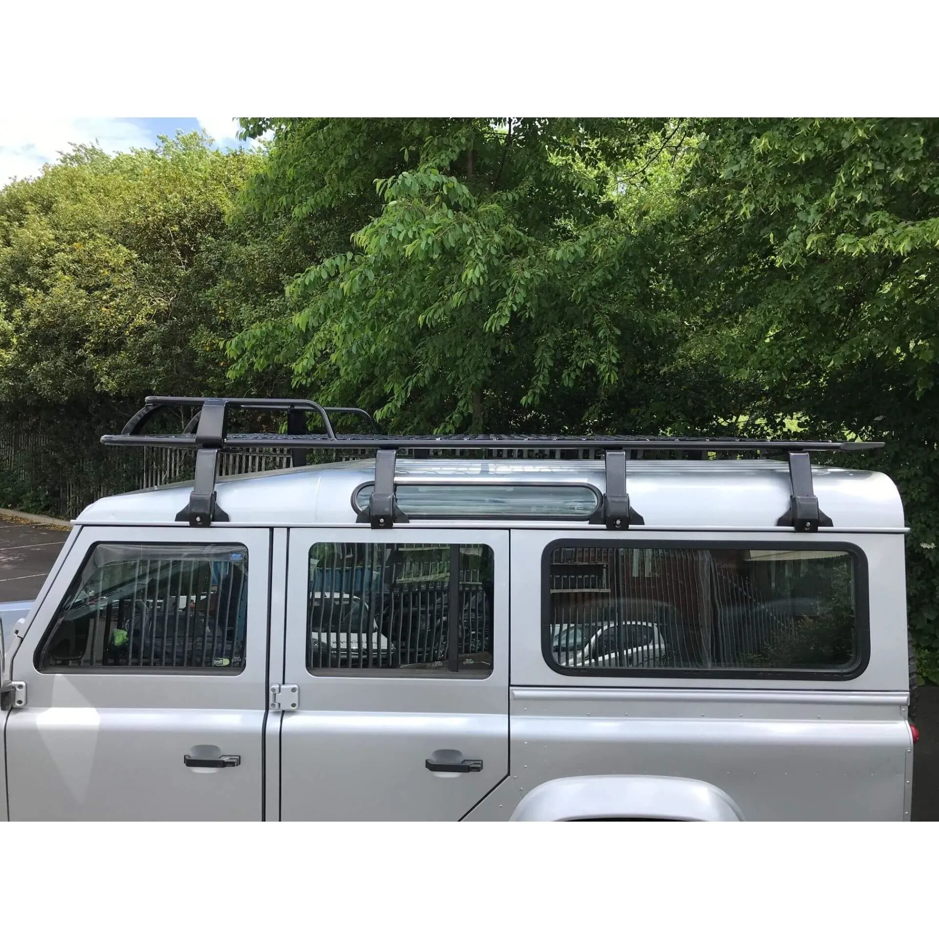 Expedition Aluminium Front Basket Roof Rack - Land Rover Defender 110 1971-2016