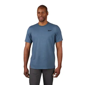 FREEFLEX™ Hybrid Work Tee - Short Sleeve - Blue L