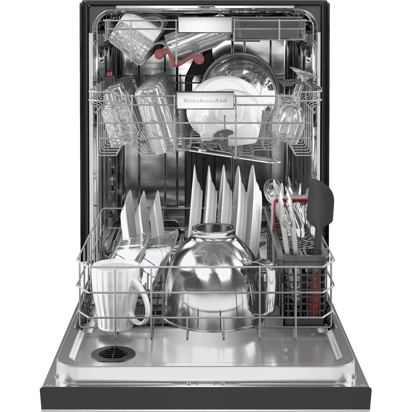 KitchenAid 24-inch Built-in Dishwasher with FreeFlex™ Third Rack KDFM404KPS