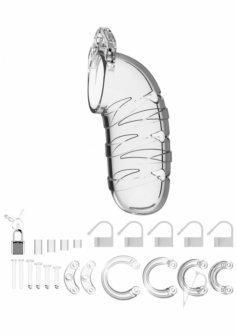 Man Cage Model 05 Chastity 5.5 Clear