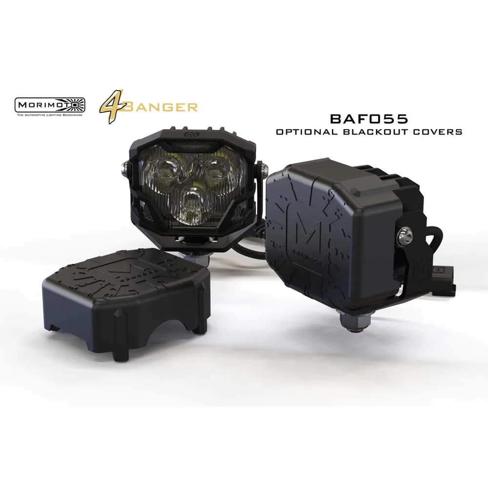 Morimoto - 4Banger LED Pods - HXB Wide Beam