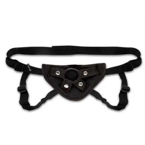 Neoprene Strap-on Harness - Black