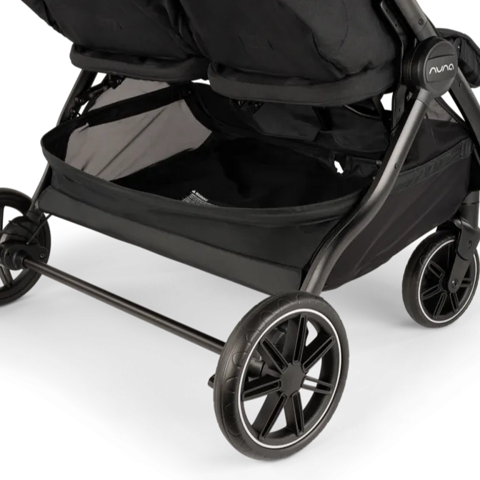 Nuna - TRVL DUBL Stroller - Caviar