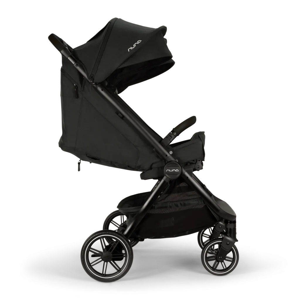 Nuna - TRVL DUBL Stroller - Caviar