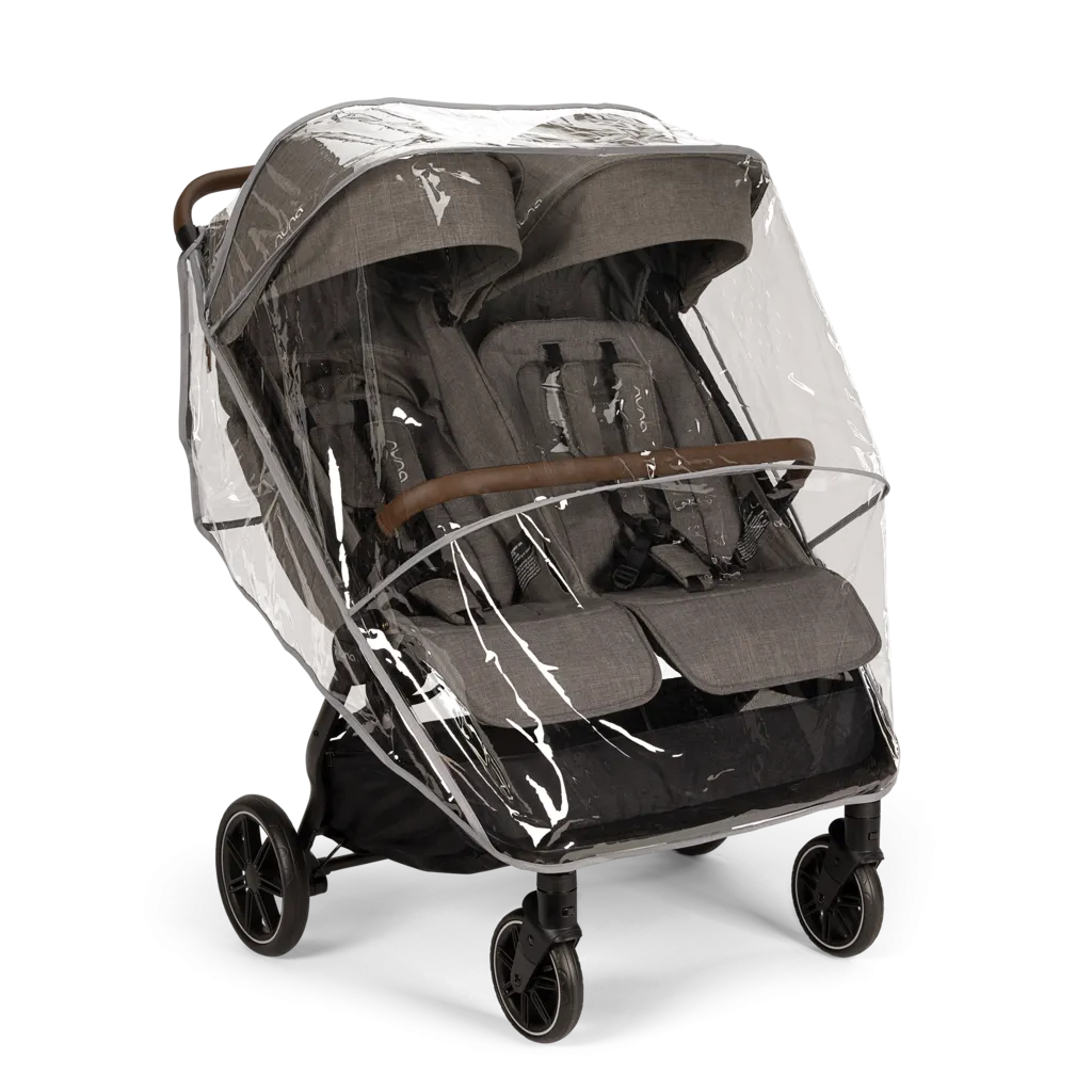 Nuna - TRVL DUBL Stroller - Granite