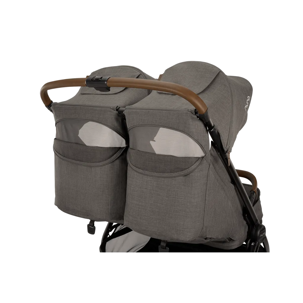 Nuna - TRVL DUBL Stroller - Granite