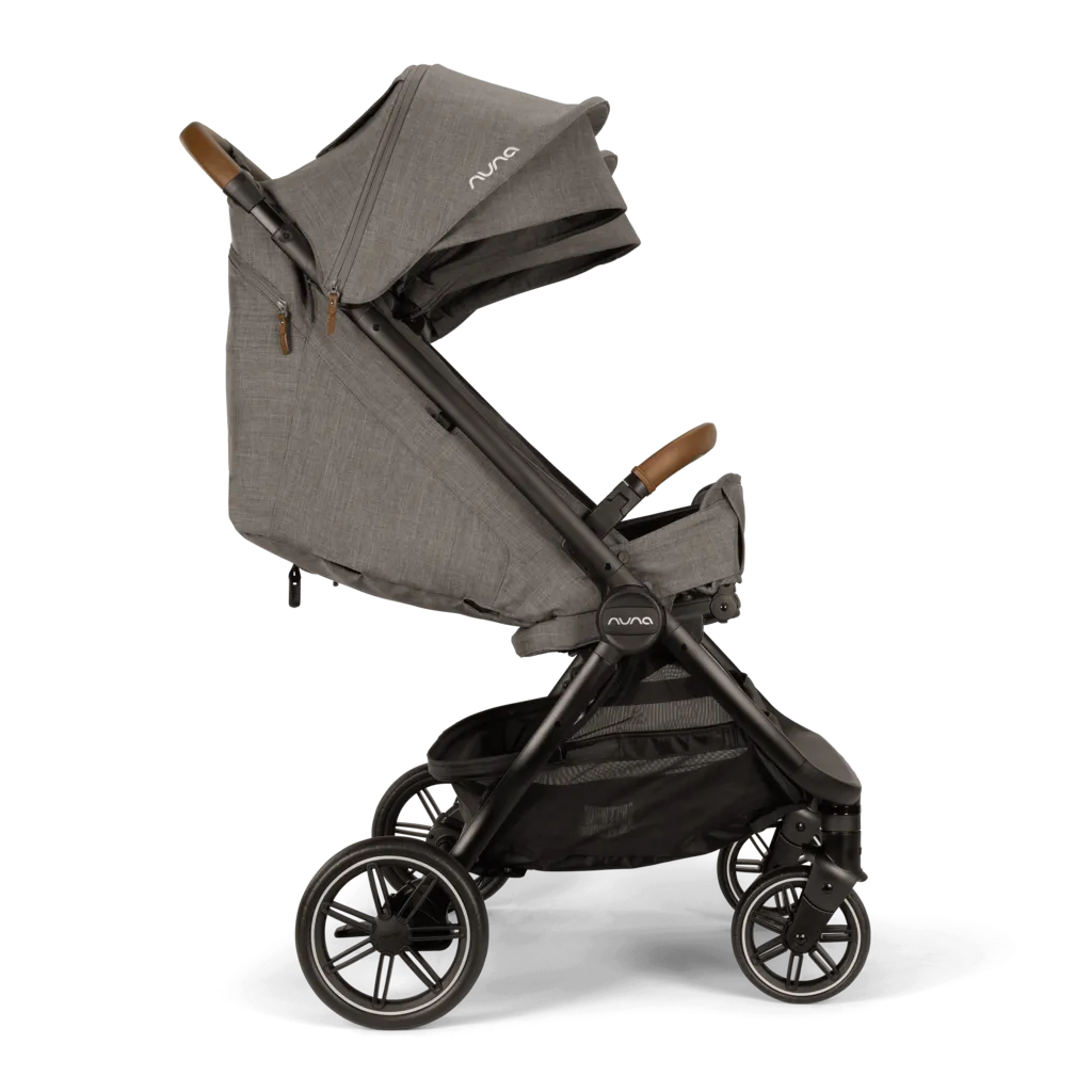 Nuna - TRVL DUBL Stroller - Granite