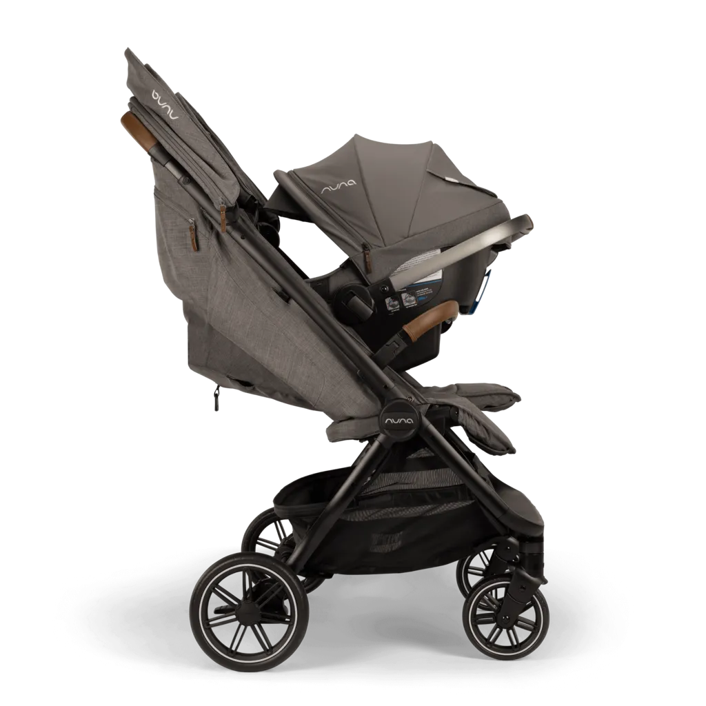 Nuna - TRVL DUBL Stroller - Granite