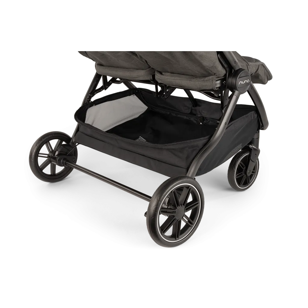 Nuna - TRVL DUBL Stroller - Granite