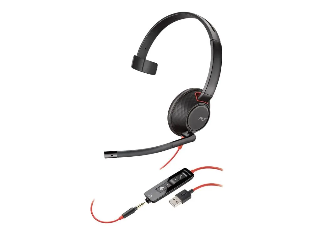 Poly - Plantronics Blackwire C5210 Usb-A - Headset