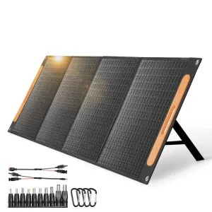 Raddy SP200 Foldable Solar Panel | 200W | IP67 Waterproof | USB & QC & MC4 Output | Adjustable Stand [DISCONTINUED]