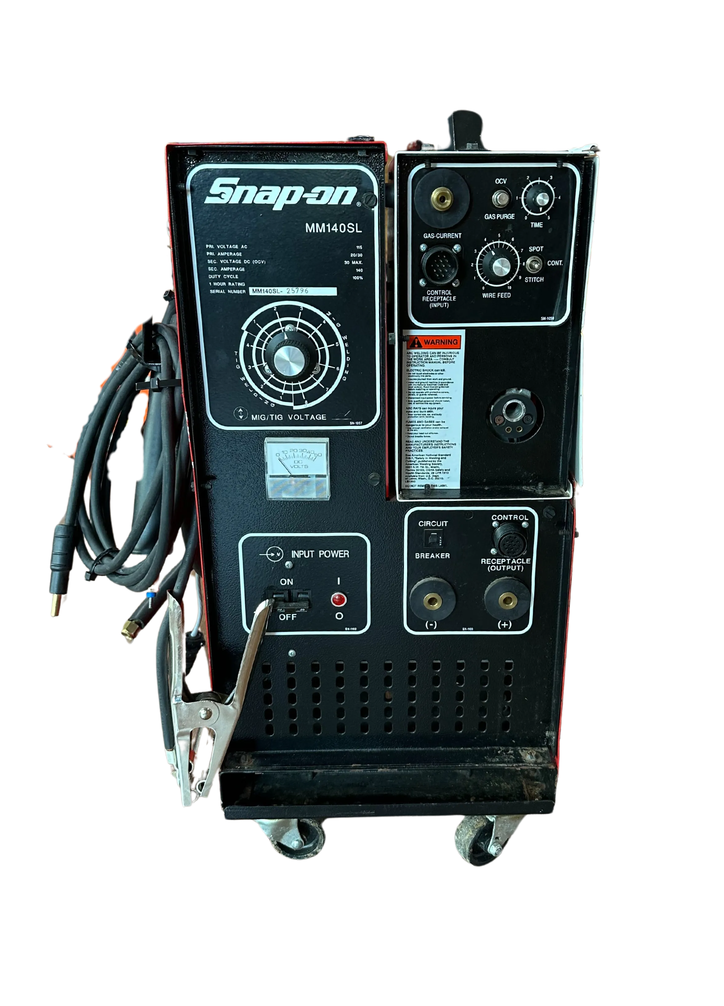 SNAP-ON MM140SL M.I.G. Combination Unit - Local Pick Up