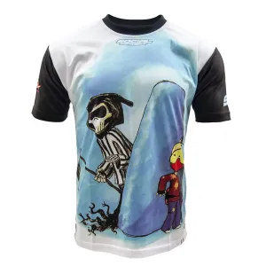 Social Paintball Dry-Wick Grit T-Shirt - Cartoon Series - Reaper