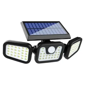 Solar Foldable Motion Sensor Light Waterproof with 2400mAh Battery (Renewed)