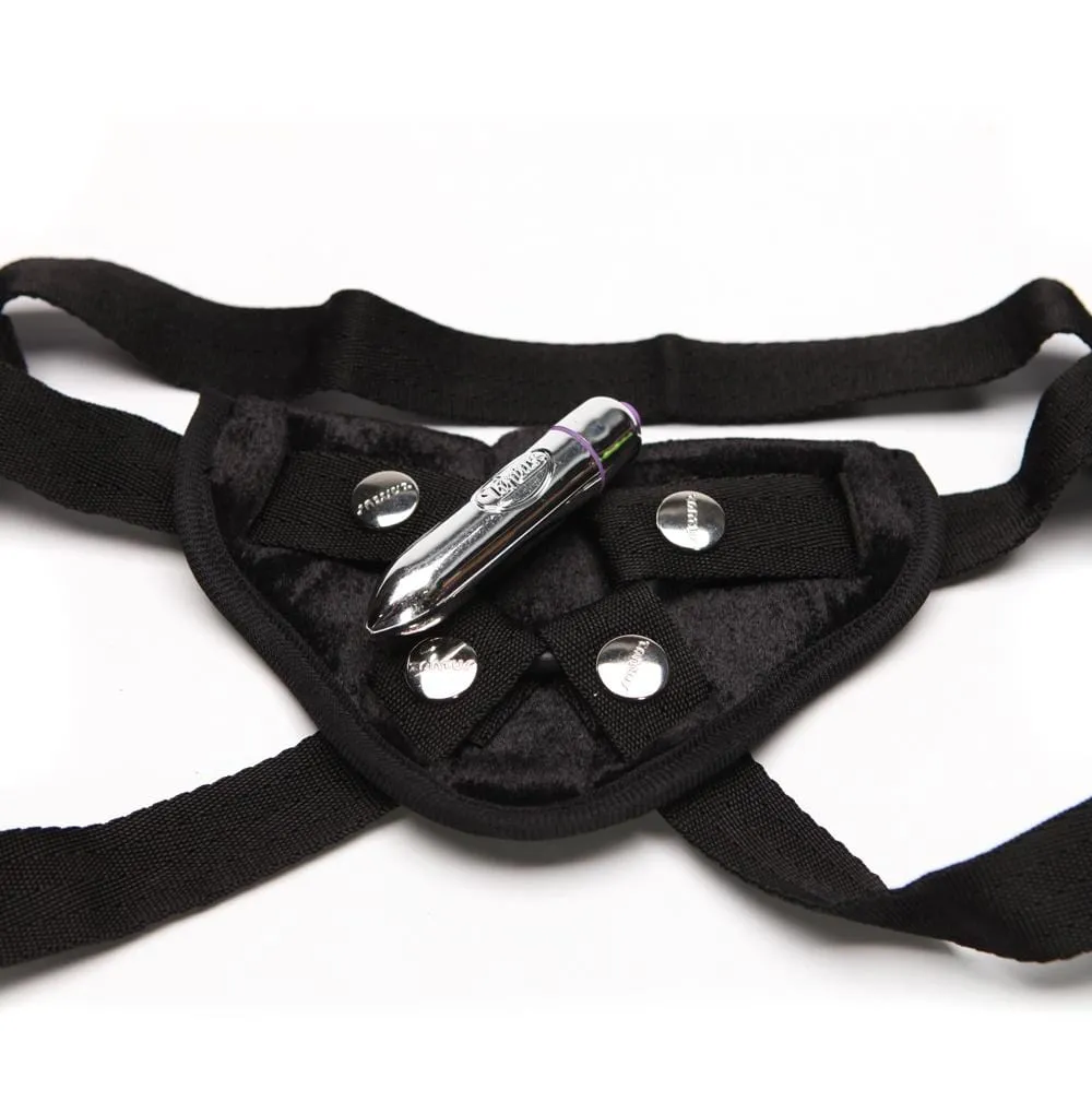 Tantus Silicone Vibrating Velvet Harness