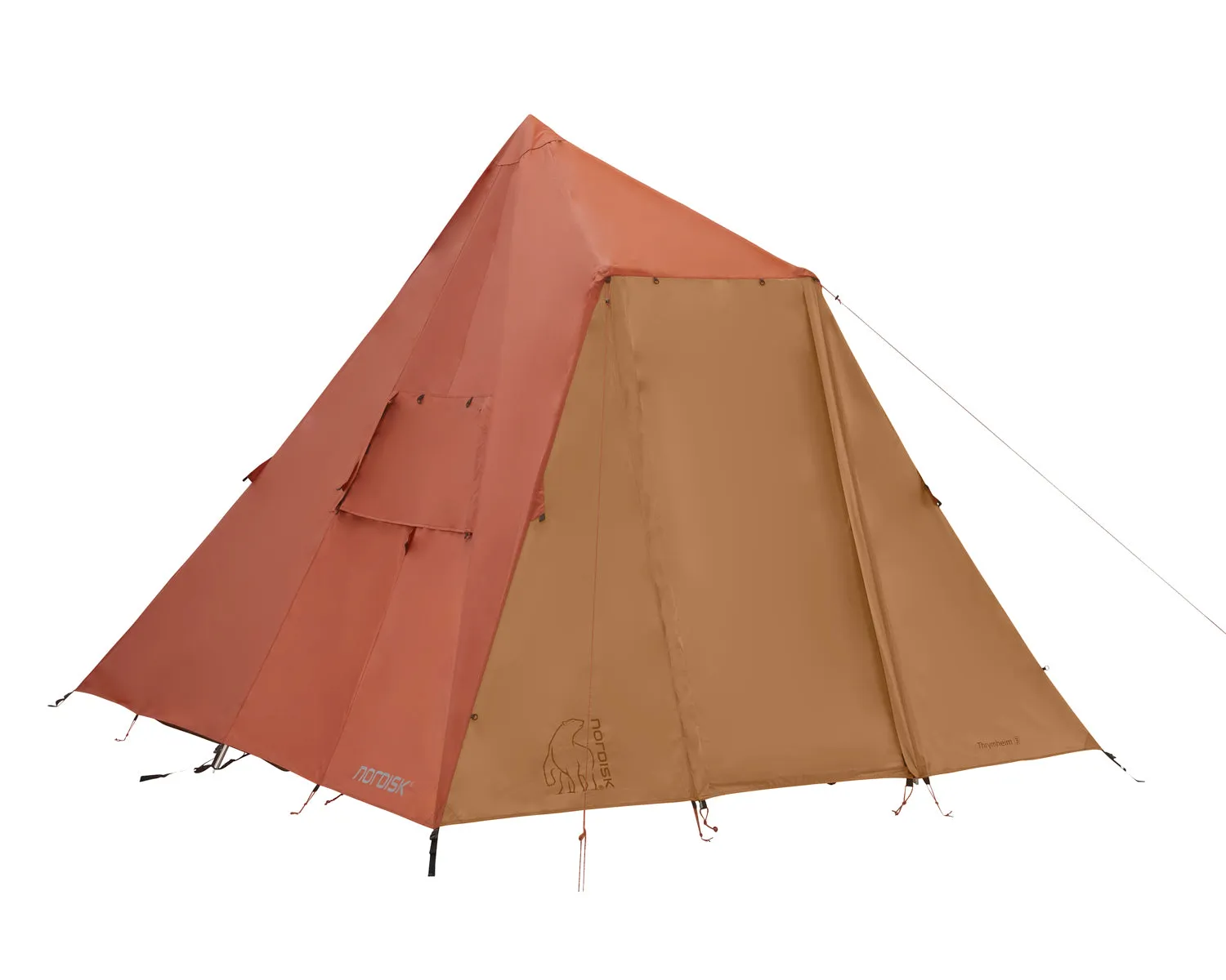 Thrymheim 3 PU tent - 3 person - Picante/Cashew