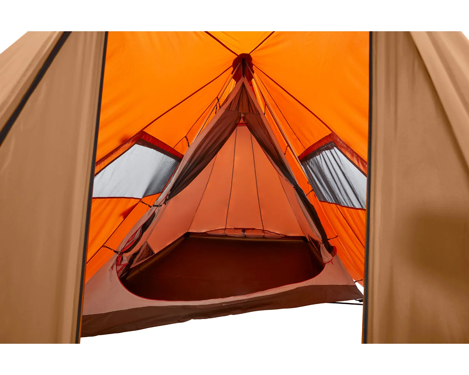 Thrymheim 3 PU tent - 3 person - Picante/Cashew