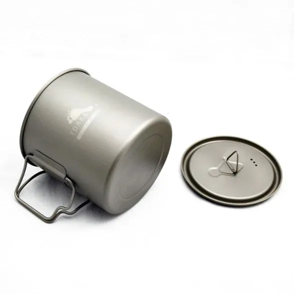 TOAKS LIGHT TITANIUM 650ML POT with LID