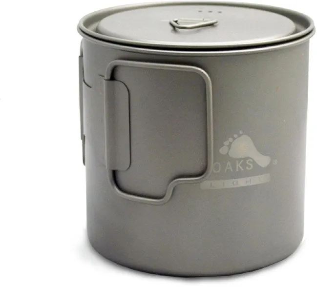 TOAKS LIGHT TITANIUM 650ML POT with LID