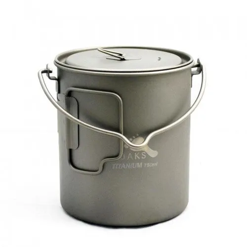 TOAKS TITANIUM 750ML POT WITH BAIL HANDLE