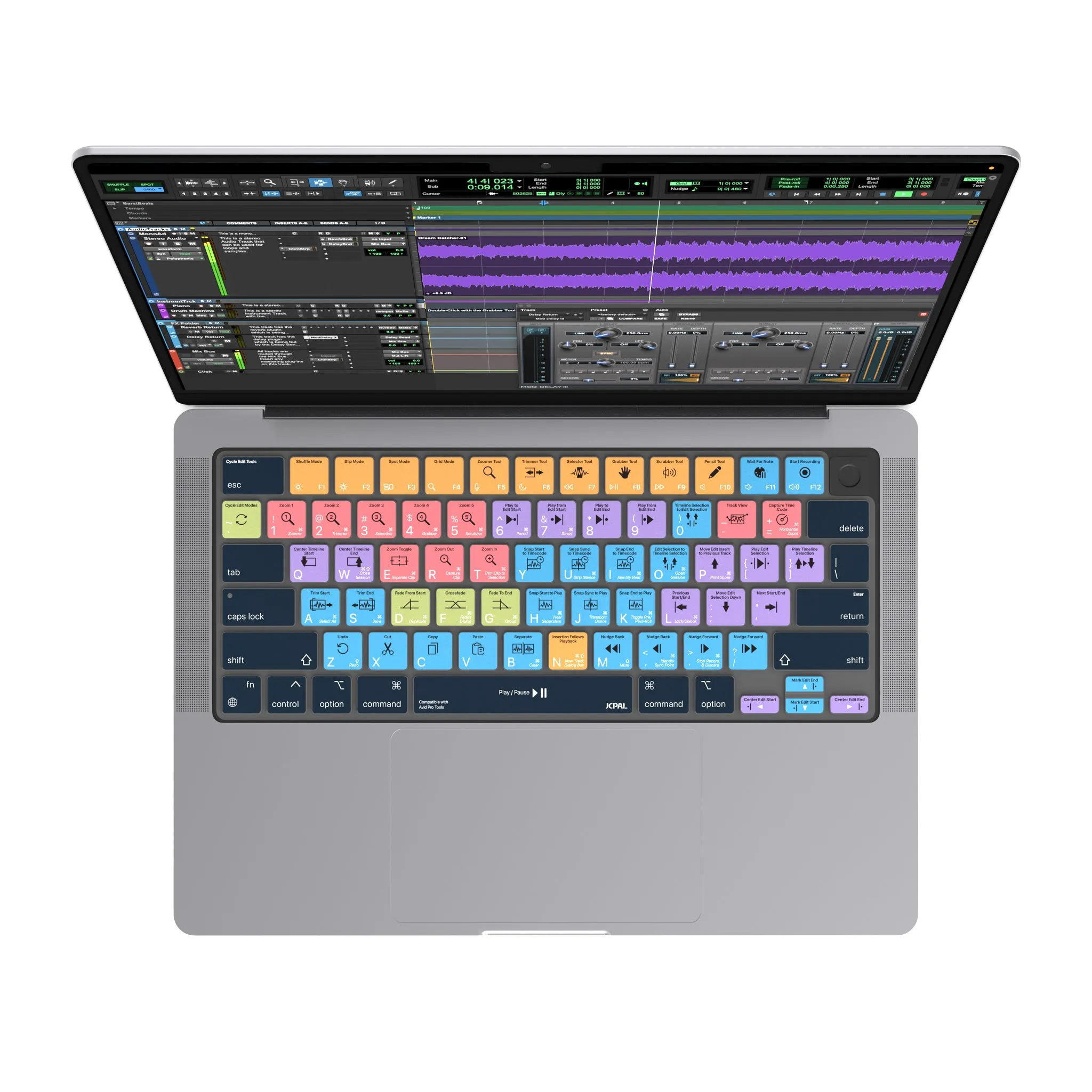 VerSkin   Avid Pro Tools Shortcut Keyboard Protector