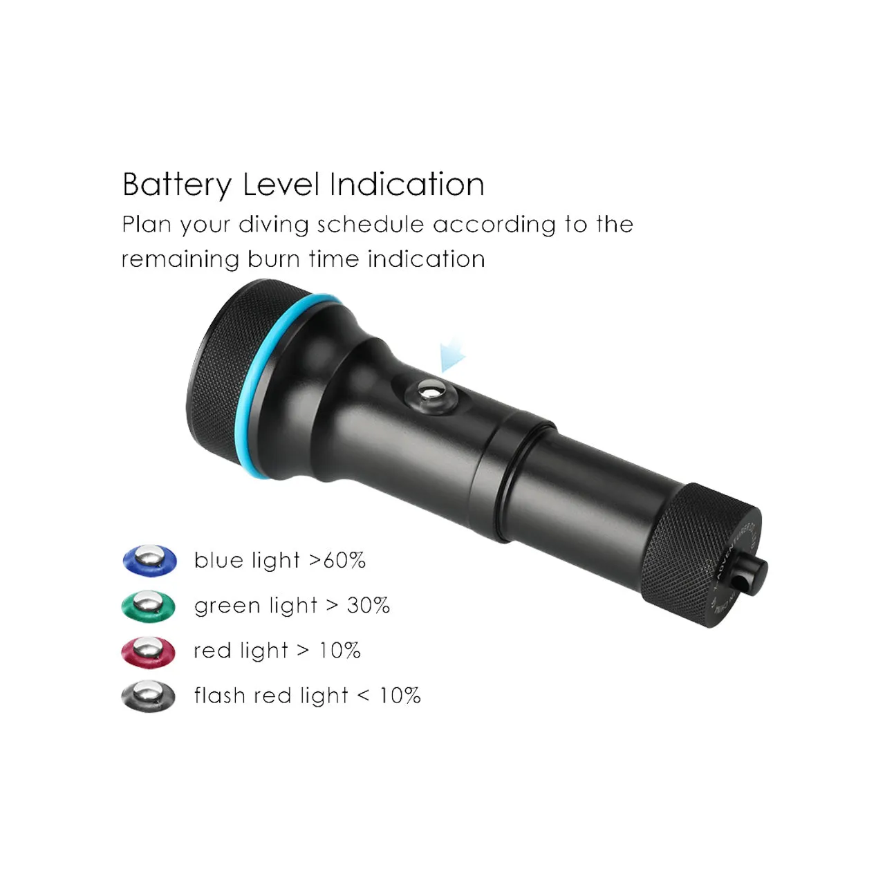 X-Adventurer M3000 LED Dive Torch